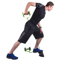 AB Roller multi-usage avec poignées mousse confortables - exercices en homegym