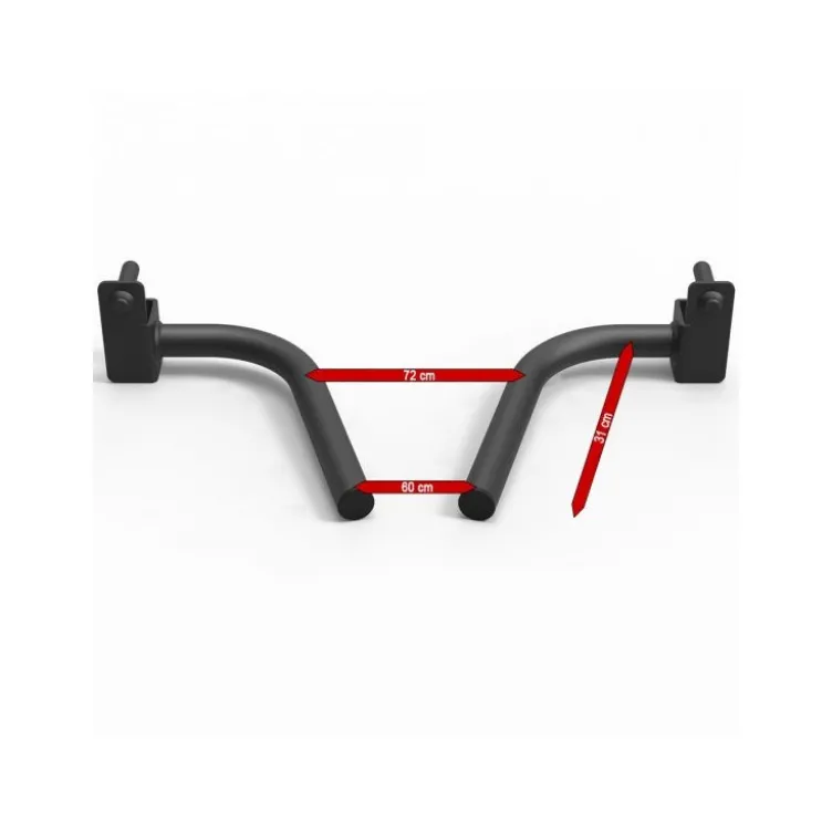Accessoire paire de barres à dips pour rack et cage à squat de qualité professionnelle Série 500