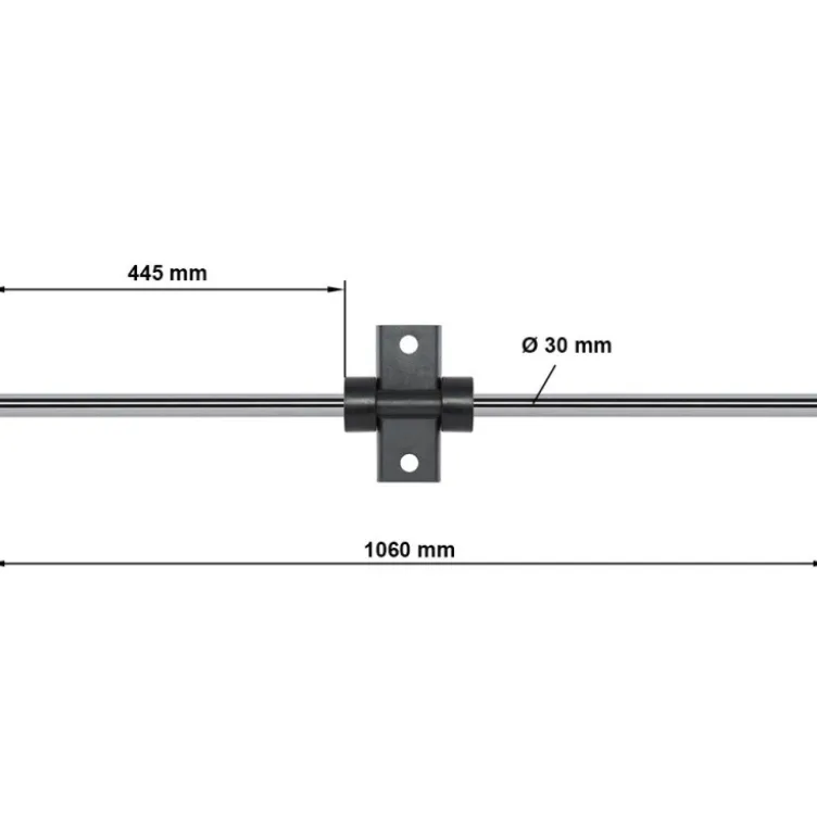 Adaptateur poids standard 30 mm pour option Belt Squat ATX
