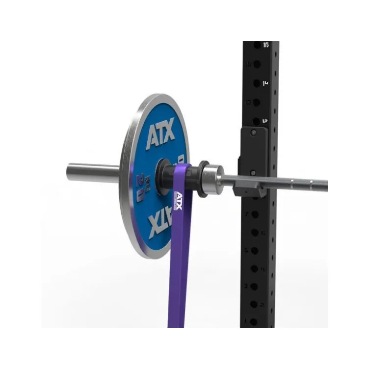 Adaptateur pour bandes de résistances sur barre olympique par paire