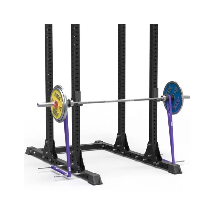 Adaptateur pour bandes de résistances sur barre olympique par paire