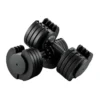Adjustable Dumbell par paire 5 incrémentations 3,5 à 32 kg - Réglage automatique