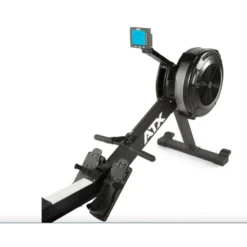 Air rower ATX fitness avec résistance à l'air réglable - Moniteur de bord