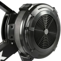 Air rower ATX fitness avec résistance à l'air réglable - Moniteur de bord
