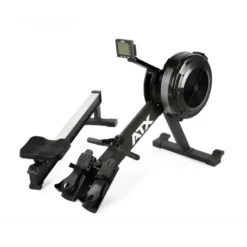 Air rower ATX fitness avec résistance à l'air réglable - Moniteur de bord