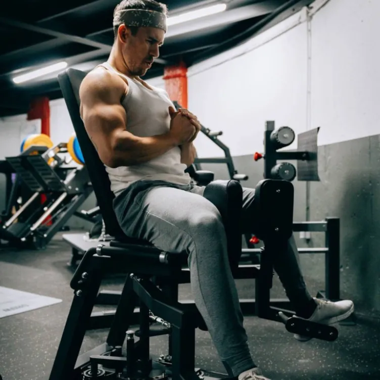 Appareil ab adductor professionnel à sélecteur de poids Titanium Strength Élite Séries - Entraînement des jambes EL-S9