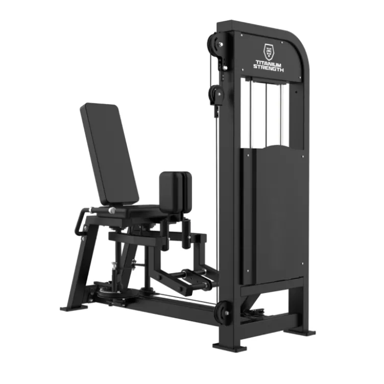 Appareil ab adductor professionnel à sélecteur de poids Titanium Strength Élite Séries - Entraînement des jambes EL-S9