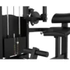 Appareil à charge guidée crunch abdominal dual back extension pour les lombaires - Usage pro Titanium Strength Élite EL-S39