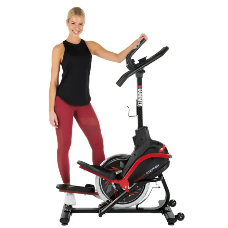 Appareil cross stepper pour exercice de cardio à domicile - 8 niveaux