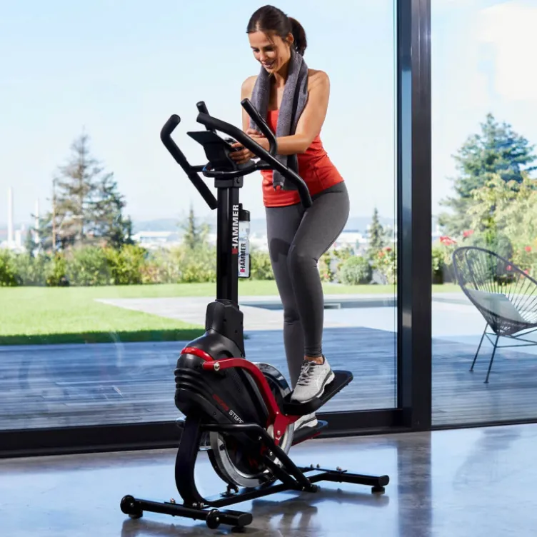 Appareil cross stepper pour exercice de cardio à domicile - 8 niveaux