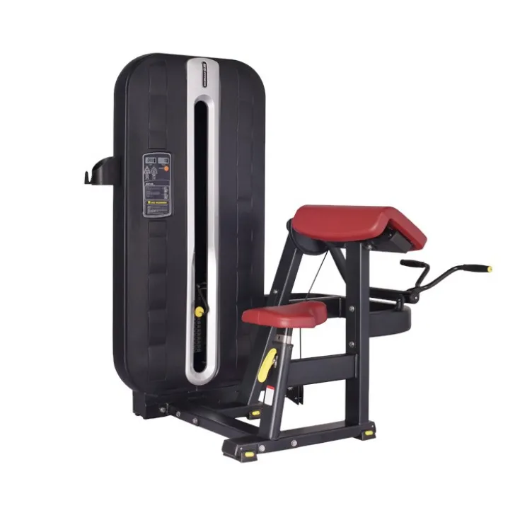 Appareil de musculation biceps curl à charge guidée pour salle de sport pro