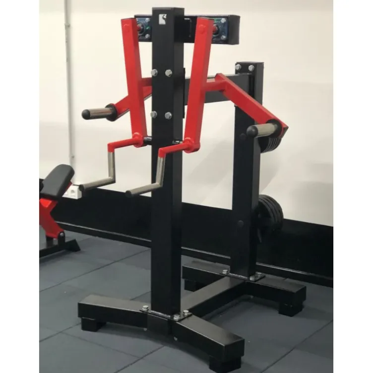 Appareil de musculation élévations latérales debout à charges libres - Latéral shoulder raise