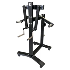 Appareil de musculation élévations latérales debout à charges libres - Latéral shoulder raise