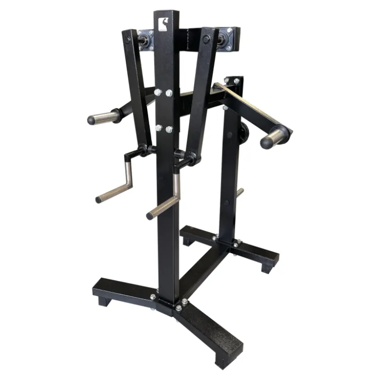 Appareil de musculation élévations latérales debout à charges libres - Latéral shoulder raise