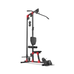 Appareil de musculation poulie haute et basse réglable pour entraînement des dorsaux