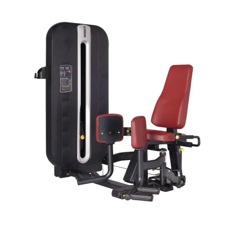 Appareil de musculation pour les adducteurs à charge guidée avec colonne de poids 80 kg