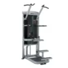 Appareil de musculation professionnel pour réalisation de dips et de tractions à charge guidée