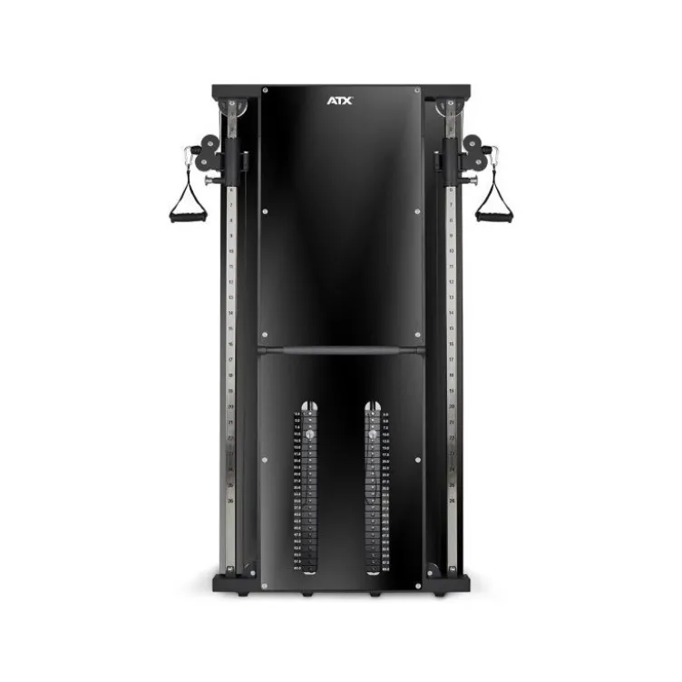 Appareil de tirage poulie vis à vis mural ATX avec capacité de charge 2 x 60 kg