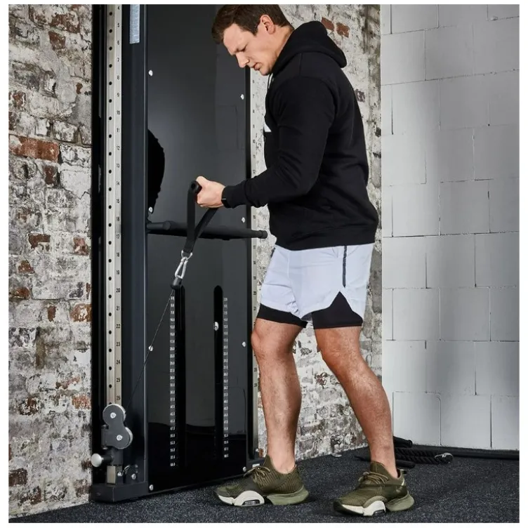 Appareil de tirage poulie vis à vis mural ATX avec capacité de charge 2 x 60 kg