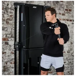 Appareil de tirage poulie vis à vis mural ATX avec capacité de charge 2 x 60 kg