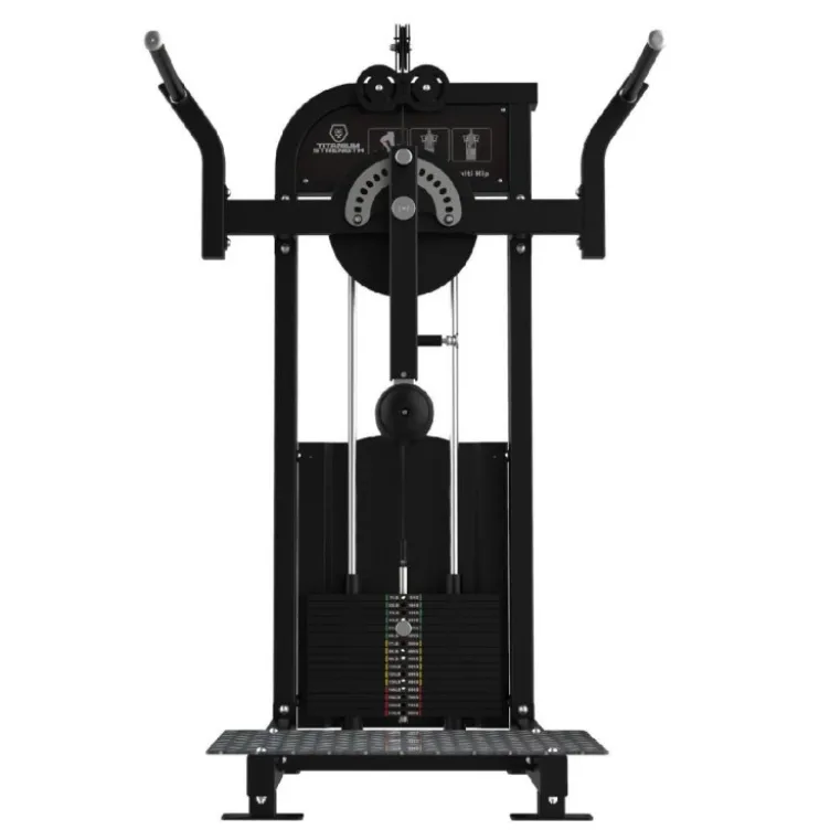 Appareil multi-hanches Titanium Strength - Hip extension machine à charges guidée pour les jambes Élite Séries EL-S8
