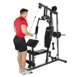 Appareil multi-postes pour homegym - Exercices divers pour l'ensemble des muscles du corps - Hammer California XP