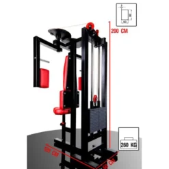 Appareil professionnel musculation des pectoraux avec bras Butterfly et supports en mousse pour espaces sportifs