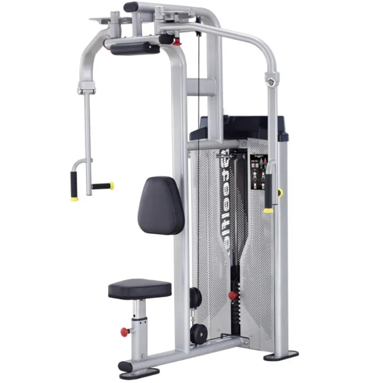 Appareil professionnel Pec Fly à charge guidée pour exercices des pectoraux/deltoïdes