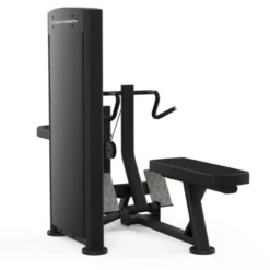Appareil rowing assis à sélecteur de poids 100 kg pour usage professionnel - Titanium Strength Black Séries BS-S3