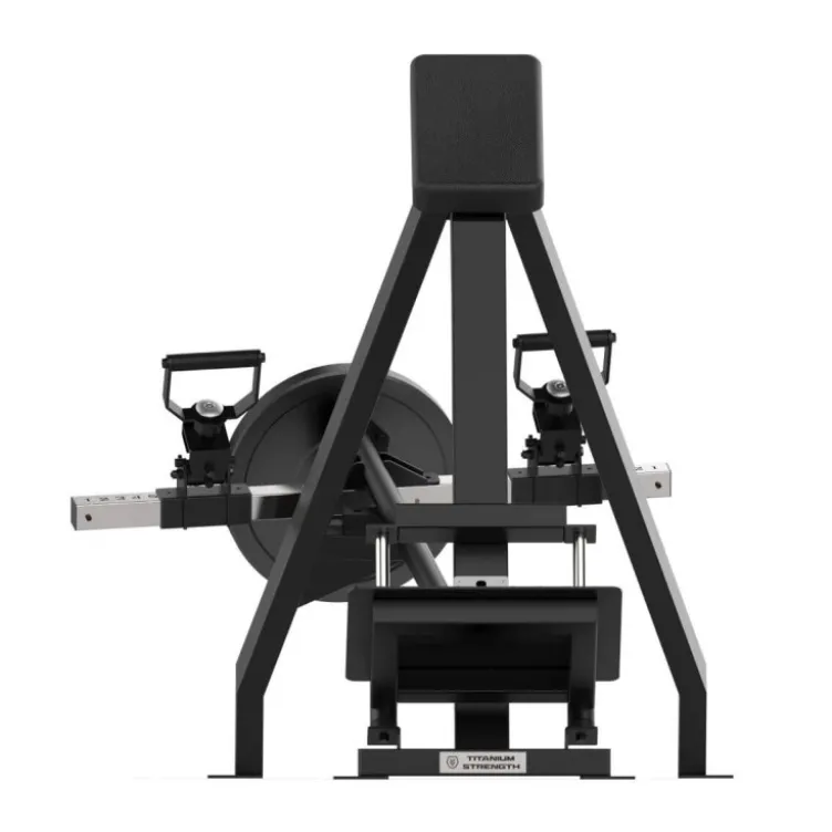 Appareil rowing T-bar de musculation Titanium Élite Séries avec poignées réglables et pivotantes à capacité 200 kg - El-PL46