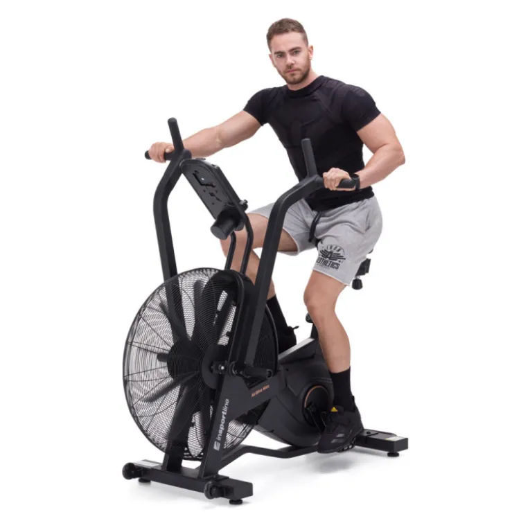 Assault Air Bike Max avec écran LCD pour séance de cardio HIIT - Capacité de charge 160 kg