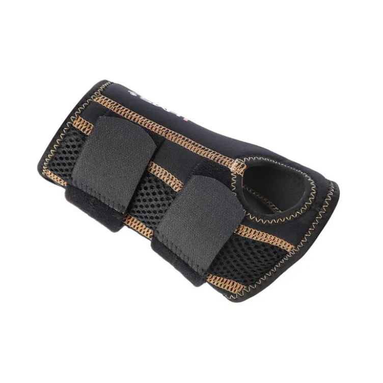 Attelle de protection pour poignet avec renforts en aluminium -97,5% polyester