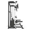 ATX Cable Half Rack 2 x 90 kg à charge guidée avec barre de traction et accessoires