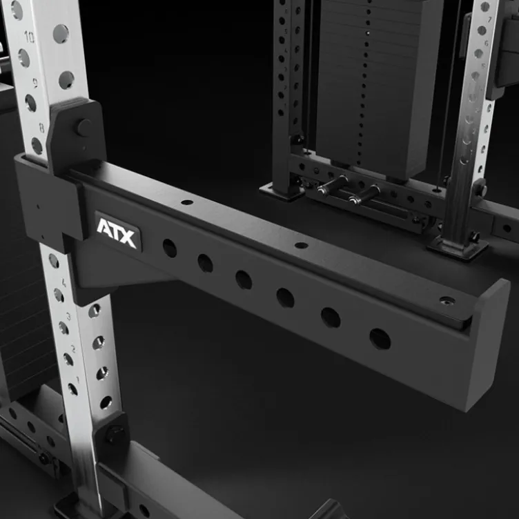 ATX Cable Half Rack 2 x 90 kg à charge guidée avec barre de traction et accessoires