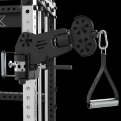 ATX Cable Half Rack 2 x 90 kg à charge guidée avec barre de traction et accessoires