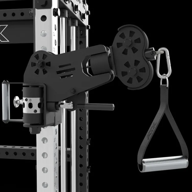 ATX Cable Half Rack 2 x 90 kg à charge guidée avec barre de traction et accessoires