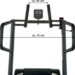 ATX Cross-Runner - Tapis de course incurvé avec 8 niveaux de résistances et écran LCD