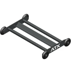 ATX Glute ham roller en métal avec roulettes de diamètre 90 mm - Exercices de musculation