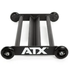 ATX Glute ham roller en métal avec roulettes de diamètre 90 mm - Exercices de musculation