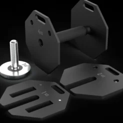 ATX Octa Dumbells 4 à 36 kg évolutif jusqu'à 65 kg pour home gym- Système d'haltères intelligents ATX fitness