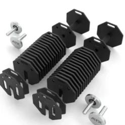ATX Octa Dumbells 4 à 36 kg évolutif jusqu'à 65 kg pour home gym- Système d'haltères intelligents ATX fitness