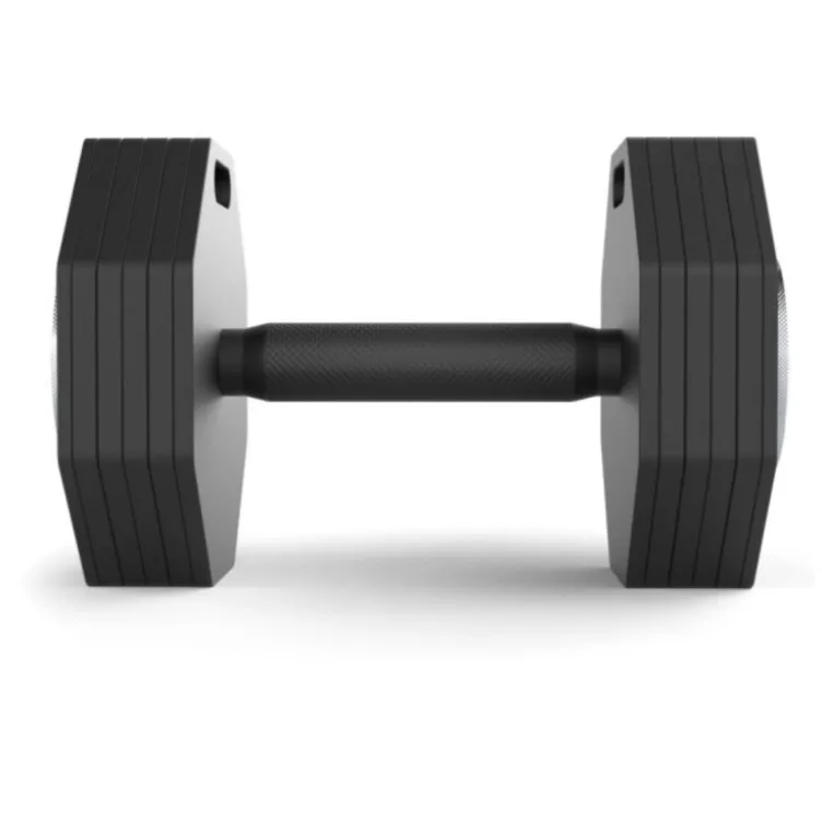 ATX Octa Dumbells - Système d'haltères réglables et modulaires en acier de 4 à 24 kg - Extensible jusqu'à 65 kg