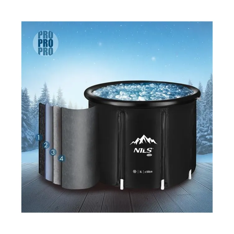 Bac de cryothérapie 612 litres pour la récupération musculaire - Température de -25°C à +50°C
