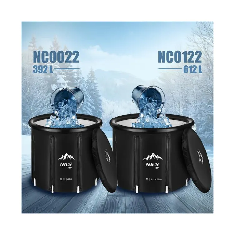 Bac de cryothérapie 612 litres pour la récupération musculaire - Température de -25°C à +50°C