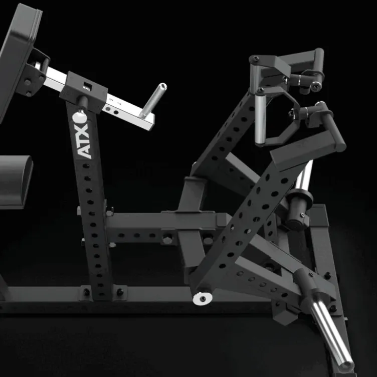 Back contractor machine ATX à charge libre jusqu'à 250 kg avec bras de levier unilatéraux - Row machine