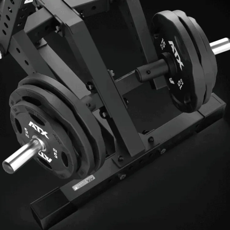 Back contractor machine ATX à charge libre jusqu'à 250 kg avec bras de levier unilatéraux - Row machine