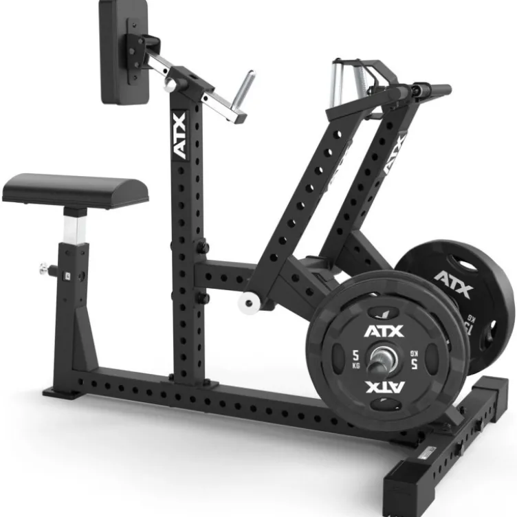 Back contractor machine ATX à charge libre jusqu'à 250 kg avec bras de levier unilatéraux - Row machine