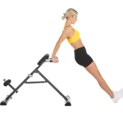 Back trainer pliable pour l'entraînement des muscles du dos - Banc hyper-extension 45°