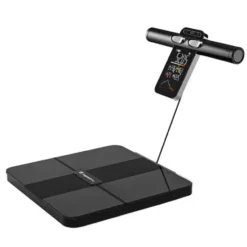 Balance intelligente et connectée d'analyse corporelle pour sportifs et sportives - 5 à 180 kg avec 8 électrodes