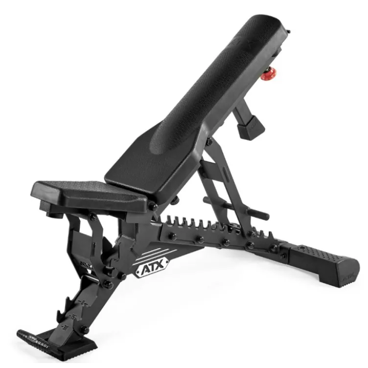 Banc ATX Warrior Slim avec dossier et siège réglables pour home-gym - Capacité de charge 500 kg